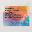Search for organ donation postcards Donor