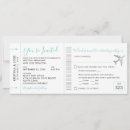 Recherche de plane ticket invitations Pour tous