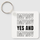 Search for comedy keychains Improv