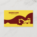 Recherche de excavation business cards Équipement lourd