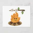 Search for roasted marshmallows postcards Roasting