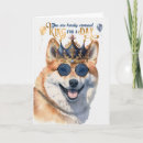 Search for shiba inu birthday cards Dog lover