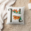 Search for letter h pillows Floral