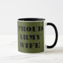 Search for proud wife mugs Military