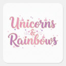 Search for rainbow unicorn stickers Rainbows