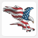 Recherche de aigle chauve américain autocollants Bleu rouge