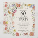 Search for elegant 60th birthday invitations Vintage