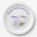Search for 50th anniversary plates Floral