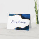 Recherche de saphir bleu vœux cartes Élégant