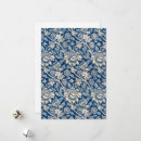 Recherche de motif textile vœux cartes William morris