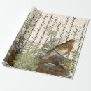 Search for songbird wrapping paper Wildlife