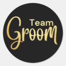 Search for groomsmen stickers Gold