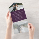 Search for violet wedding invitations Stylish