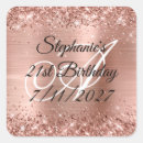 Search for rose gold faux glitter stickers Modern