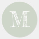 Recherche de vert et blanc autocollants Simple