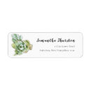 Search for succulent return address labels Boho
