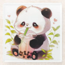 Recherche de pandas mignons dessous de verres Kawaii