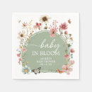 Search for baby in bloom napkins Butterfly