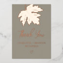 Recherche de feuille érable invitations Moderne