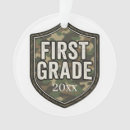 Search for first grade ornaments Back to school