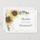 Search for country bridesmaid cards Sunflower