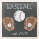 Search for vintage baseball coasters Sports