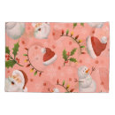 Search for santa pillowcases Pink