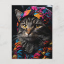 Recherche de retro cats postcards Félin