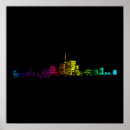 Search for toronto skyline posters Black