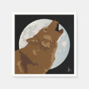 Recherche de loup garou serviettes Parti halloween