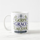 Search for gods grace mugs Christian quote