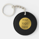 Search for material rounded keychains Business logo