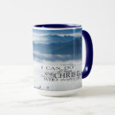 Search for all things through christ mugs Philippians 4 13