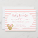 Search for minnie invitations Its a girl