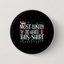 Search for hate christmas buttons This