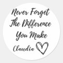 Search for you are different stickers Appreciation