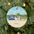 Search for papillon dog ornaments Cute