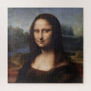 Recherche de mona lisa puzzles Vintage