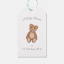 Search for teddy bear gift tags Bow