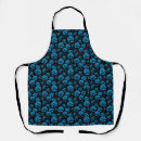 Search for surrealism aprons Blue