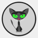 Recherche de black cat autocollants Mignon