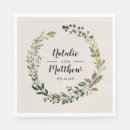 Search for fall wedding napkins Boho
