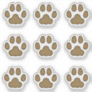 Search for animal tracks stickers Cute