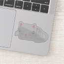 Search for grey tabby cat stickers Kitty