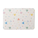 Search for mickey mouse bath mats Mickey icon pattern