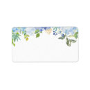 Search for blue roses return address labels Flowers