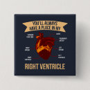 Search for funny statement buttons Heart