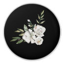 Recherche de fleurs blanches boutons et poignées de porte Pour elle