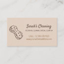 Search for sponge business cards Cleaning service