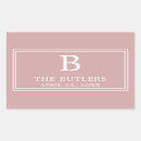 Search for customer rectangle stickers Modern